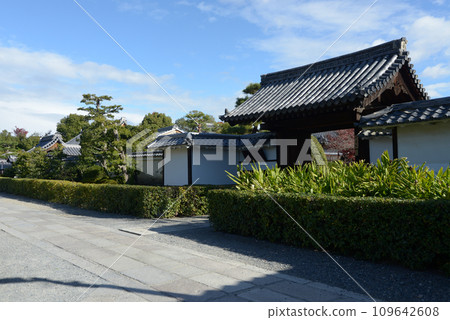 Autumn Myoshinji Temple Otsuin Sanmon Hanazono, Ukyo Ward, Kyoto City 109642608