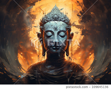 enlightened buddha 109645136