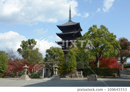 京都市南區秋東寺五層塔 京都市南區秋東寺五層塔 109645553
