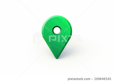 pin location icon for navigation or map, Generative Ai 109646585