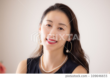 一個女人，時尚女人的肖像 109646655