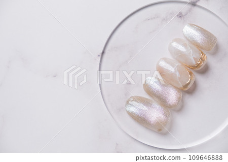 Magnetic nail tip sample/gel nail/Magnetic nail tip sample 109646888