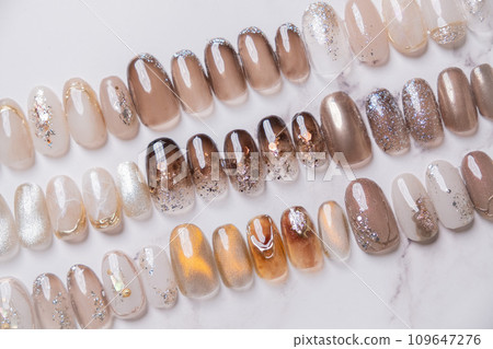 Nail tip/gel nail/Magnetic nail tip sample 109647276