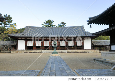 World Heritage Site, Headquarters of the Shotoku Sect, Horyuji Saiin Garan, Large Auditorium World Heritage Site, Headquarters of the Shotoku Sect, Horyuji Saiin Garan, Large Auditorium 109647702
