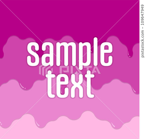 Frame material_Dripping liquid_Purple 109647949