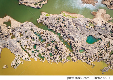 Sam Phan Bok rock Grand Canyon in Ubon, Thailand Sam Phan Bok rock Grand Canyon in Ubon, Thailand 109648895
