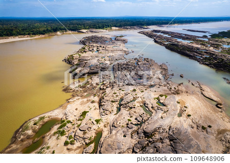 Sam Phan Bok rock Grand Canyon in Ubon, Thailand Sam Phan Bok rock Grand Canyon in Ubon, Thailand 109648906