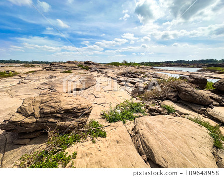 Hat Chom Dao canyon in Ubon, Thailand Hat Chom Dao canyon in Ubon, Thailand 109648958