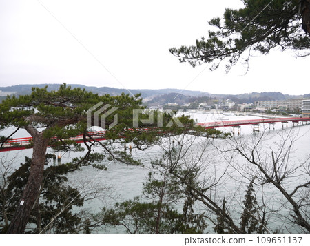 從松島福浦島眺望的景色 109651137