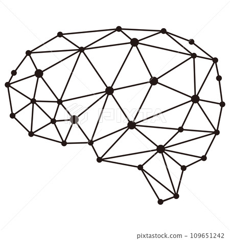 Brain monotone icon Brain monotone icon 109651242
