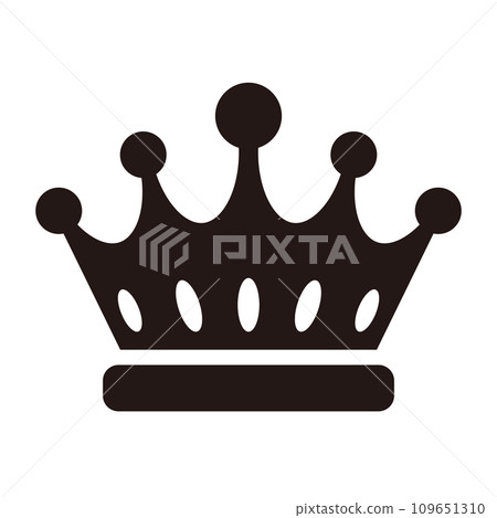 luxury crown icon 109651310