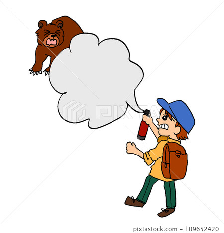 bear repellent spray 109652420