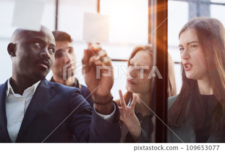 Young happy multiethnic diverse young professional creative team group Young happy multiethnic diverse young professional creative team group 109653077