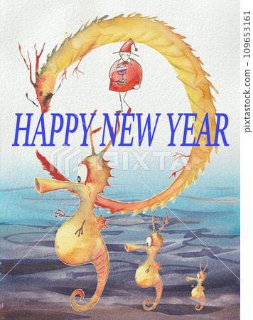 New Year's material, Year of the Dragon, Dragon's spawn 109653161