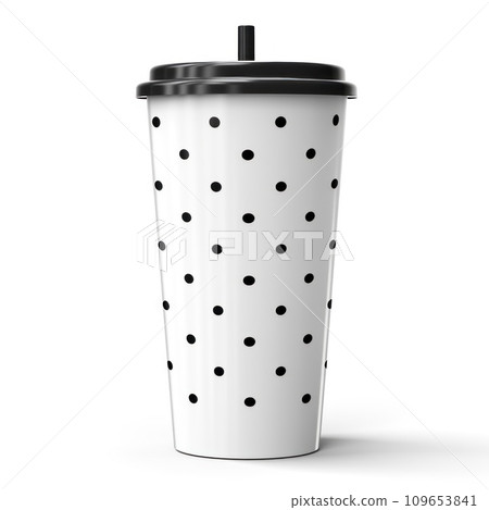 tumbler wrap template isolated on white 109653841