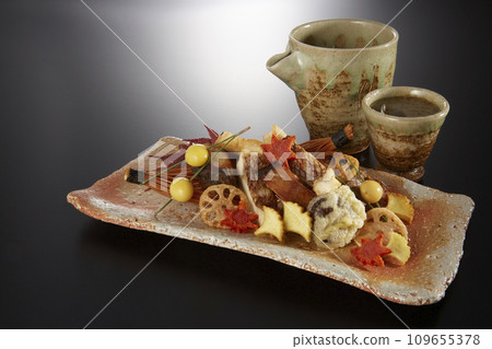 Japanese food_Fukiyosemori_Fried food 109655378