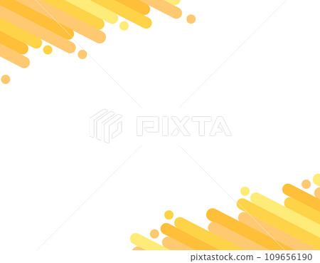 橫幅背景與對角線幾何圖案設計黃色 109656190