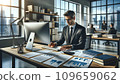 在現代辦公室工作的註冊會計師 109659062
