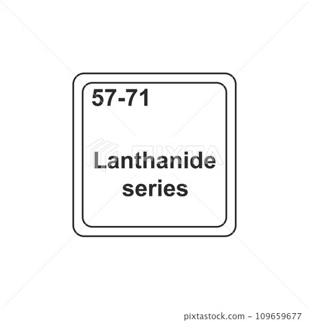 Chemical sign and symbol 109659677