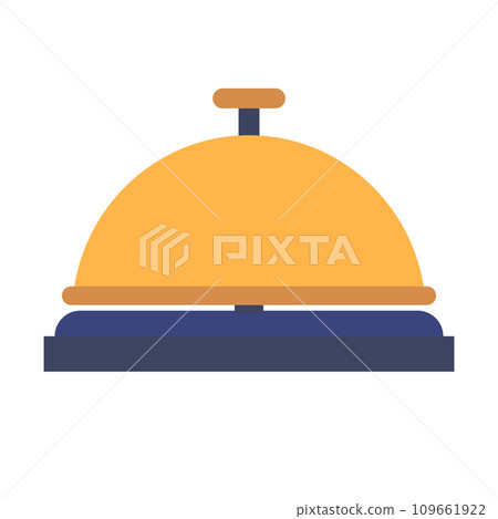 門鈴圖示。辦公桌鈴圖示。向量。 門鈴圖示。辦公桌鈴圖示。向量。 109661922