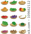 Vegetables in the basket 109662112