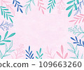 natural plant frame 109663260