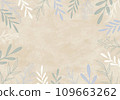 natural plant frame 109663262