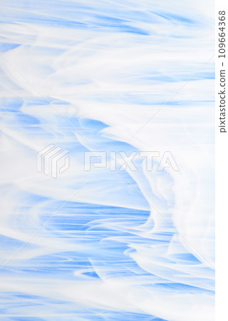 Abstract flowing image blue and white background material Abstract flowing image blue and white background material 109664368