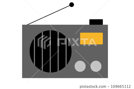 simple radio illustration 109665112