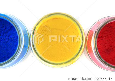 cyan, magenta and yellow colors isolated cyan, magenta and yellow colors isolated 109665217