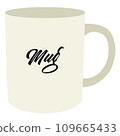 Illustration of a simple mug 109665433