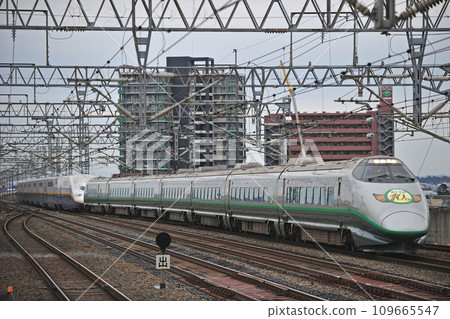 Tohoku Shinkansen Koriyama JR East 400 series L3 formation (Yamagata) Tsubasa MAX Yamabiko Shinjo extension 10th 109665547
