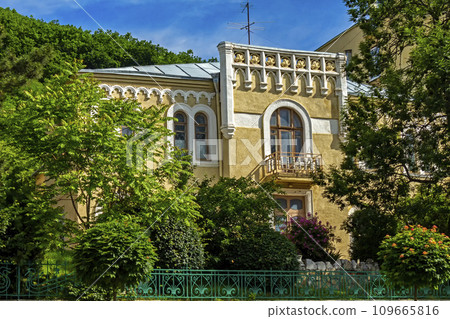 An old house in the resort area of Pyatigorsk. An old house in the resort area of Pyatigorsk. 109665816