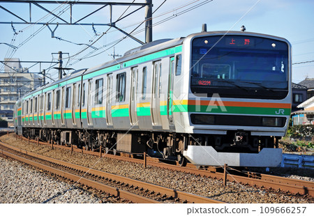 高崎線 熊谷行田 JR 東日本 E231 系 1000 系 U521 編組(小山) 高崎線 熊谷行田 JR 東日本 E231 系 1000 系 U521 編組(小山) 109666257