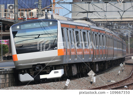 中央幹線上野原JR東日本E233系0系T30編組(豐田) 中央幹線上野原JR東日本E233系0系T30編組(豐田) 109667350