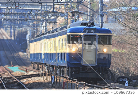 中央幹線 四毛上野原 JR 東日本 115 系列 M7+M6 編組(豐田) 中央幹線 四毛上野原 JR 東日本 115 系列 M7+M6 編組(豐田) 109667356