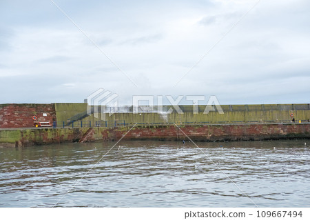 Dunbar Harbour, a seaport forming the north-east part of the town of Dunbar, East Lothian, Scotland Dunbar Harbour, a seaport forming the north-east part of the town of Dunbar, East Lothian, Scotland 109667494