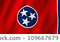 Flag of Tennessee images, Tennessee flag waving in the wind 109667679
