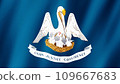Louisiana flag waving in the wind, Flag of Louisiana images 109667683