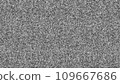 No Signal to monitor images. Static noise bad tv signal black and white images 109667686