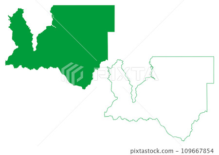 Presidente Medici municipality (State of Rondonia, RO, Municipalities of Brazil, Federative Republic of Brazil) map vector illustration, scribble sketch Presidente Medici map Presidente Medici municipality (State of Rondonia, RO, Municipalities of Brazil, Federative Republic of Brazil) map vector illustration, scribble sketch Presidente Medici map 109667854