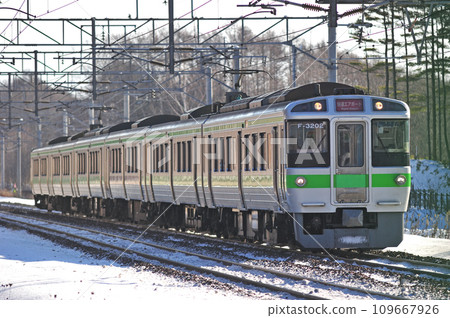 千歲線 北廣島上野幌 JR 北海道 721 系列 F-3202 編組（札幌）機場 109667926