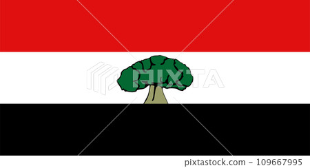 Flag of Oromia Regional State (Federal Democratic Republic of Ethiopia) Oromiyaa 109667995