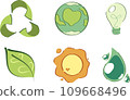 An abstract ecological concept that protects nature and the planet Earth. 109668496