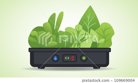 Portable hydroponic aeroponic system for eco-friendly growing of green lettuce, vegetables and herbs Portable hydroponic aeroponic system for eco-friendly growing of green lettuce, vegetables and herbs 109669004
