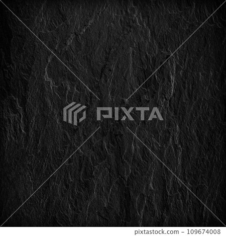 Dark grey black slate background or texture. 109674008