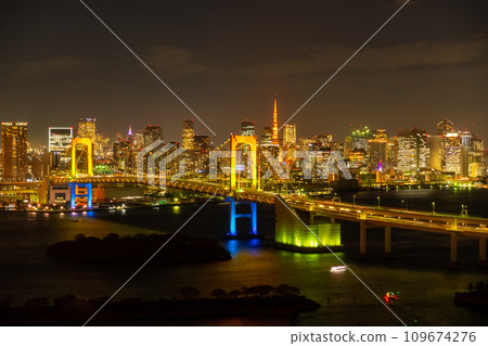 Night view from Odaiba 109674276