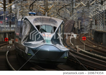 奔向未來!! ALFA-X“E956系列”高速運行試驗列車...在那須鹽原站 109674354