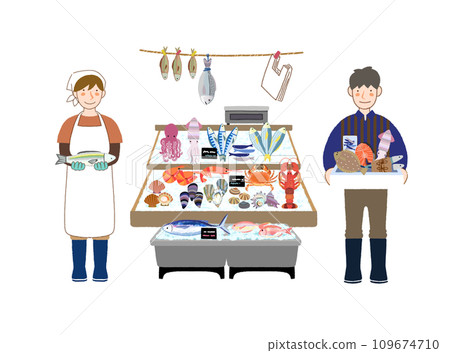 Let's eat fish - smiling fish shop 109674710