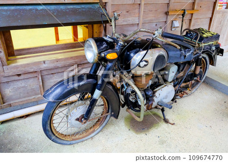 rusty motorcycle rusty motorcycle 109674770
